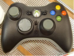 Xbox 360 Control de color Negro